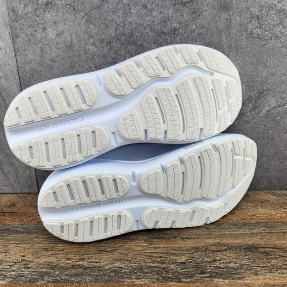 Brooks Ghost Max 2 Size 10.5 Mens Bright White Casual Walking Running Shoes - Picture 9 of 10